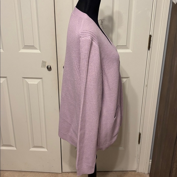 Croft & Barrow Plus Shaker Cardigan - Picture 5 of 10